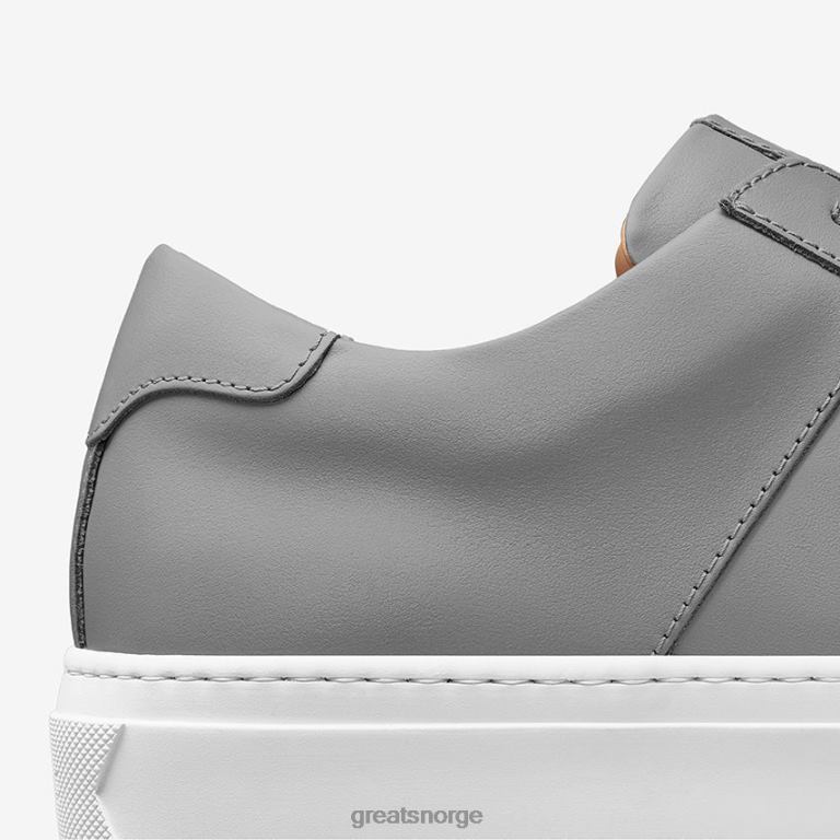askegrå GREATS den kongelige sko X424057