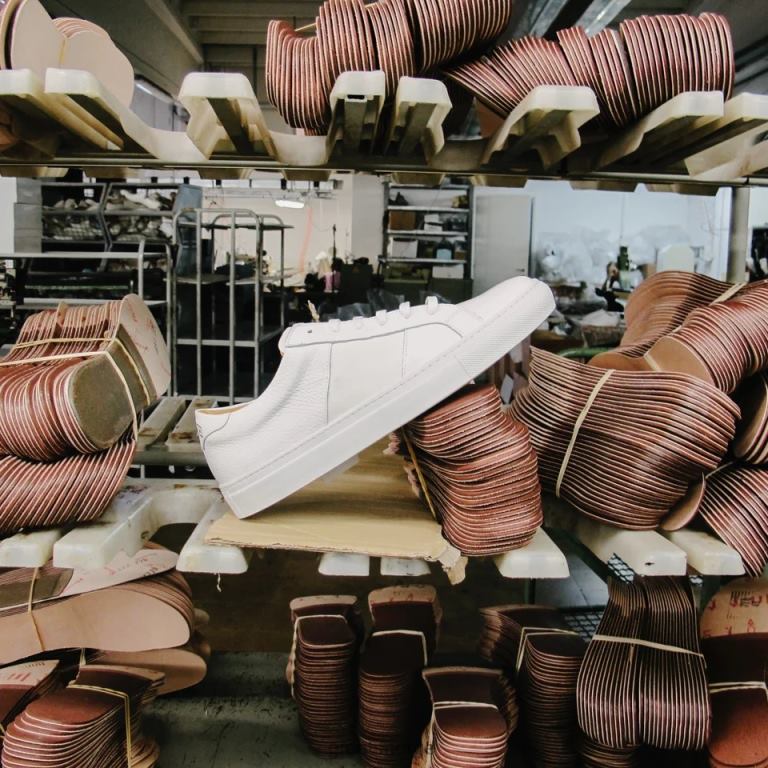 askegrå GREATS den kongelige sko X424057