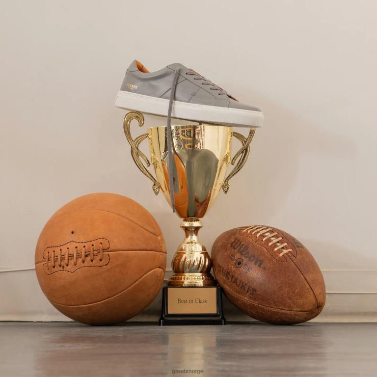 askegrå GREATS royale 20 sko X42406