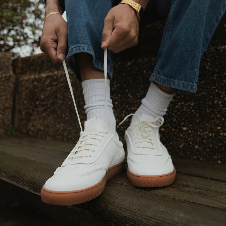 blanco GREATS charlie sko X424050