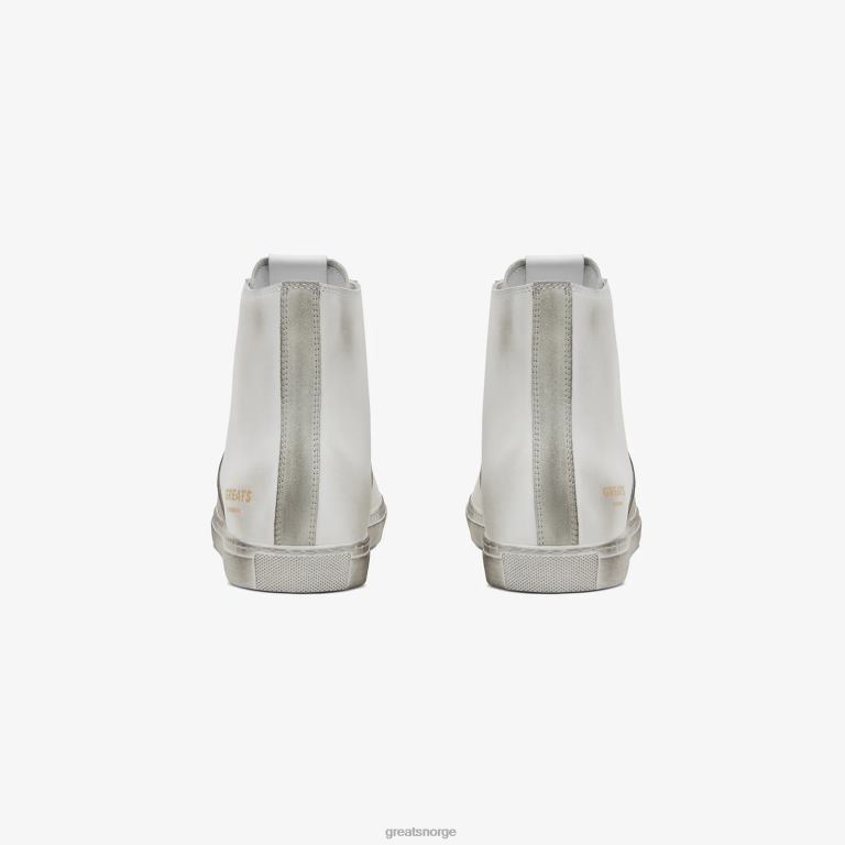 blanco GREATS regjeringen høy sko X4240109