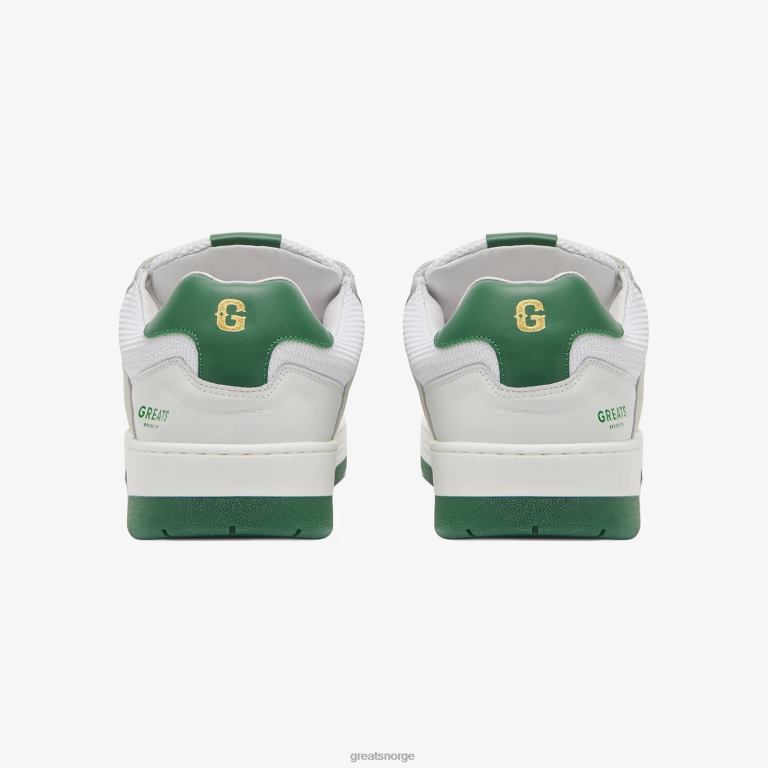 blanco grønn GREATS the cooper low skate sko X424047