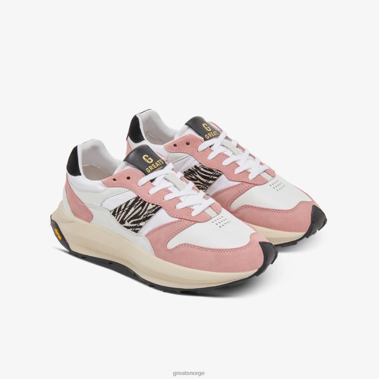 blush multi GREATS brc-løperen sko X4240133
