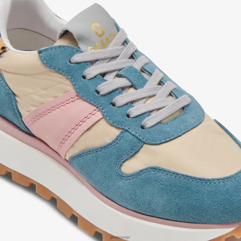 blush multi GREATS greenpoint-løperen sko X4240150