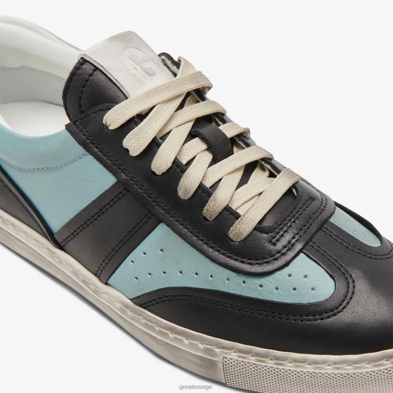 blå multi GREATS charlie fortvilet sko X4240140