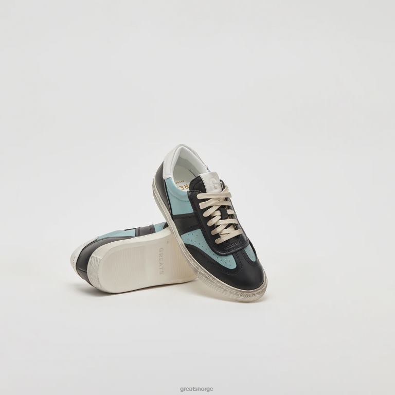 blå multi GREATS charlie fortvilet sko X4240140