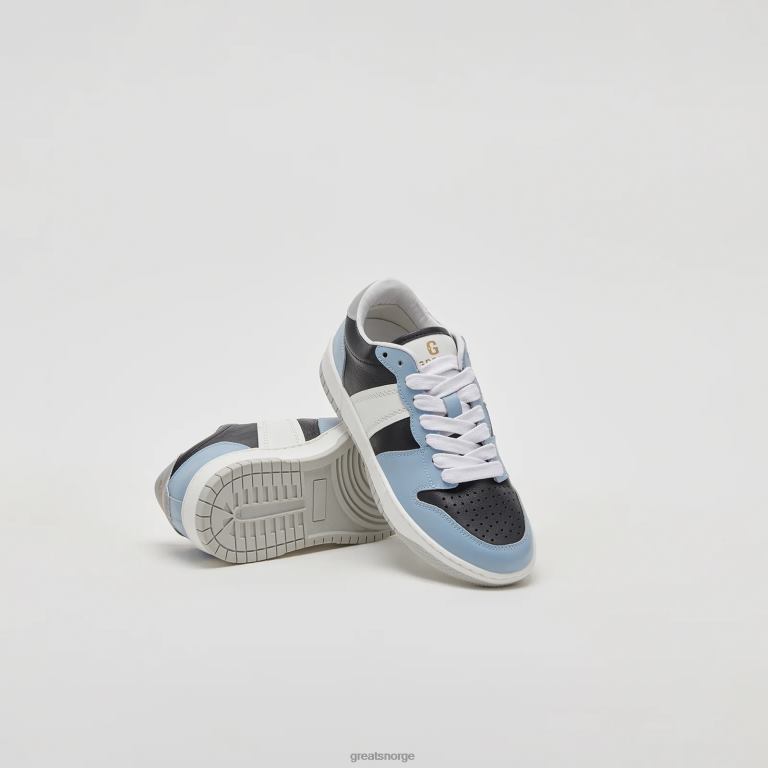 blå multi GREATS jmz-domstolen sko X4240146