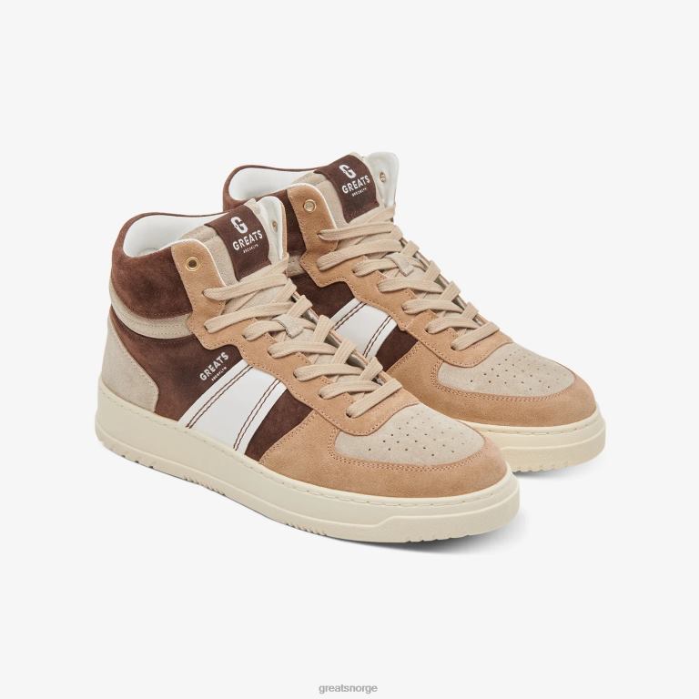 brun GREATS den st james høy sko X4240114