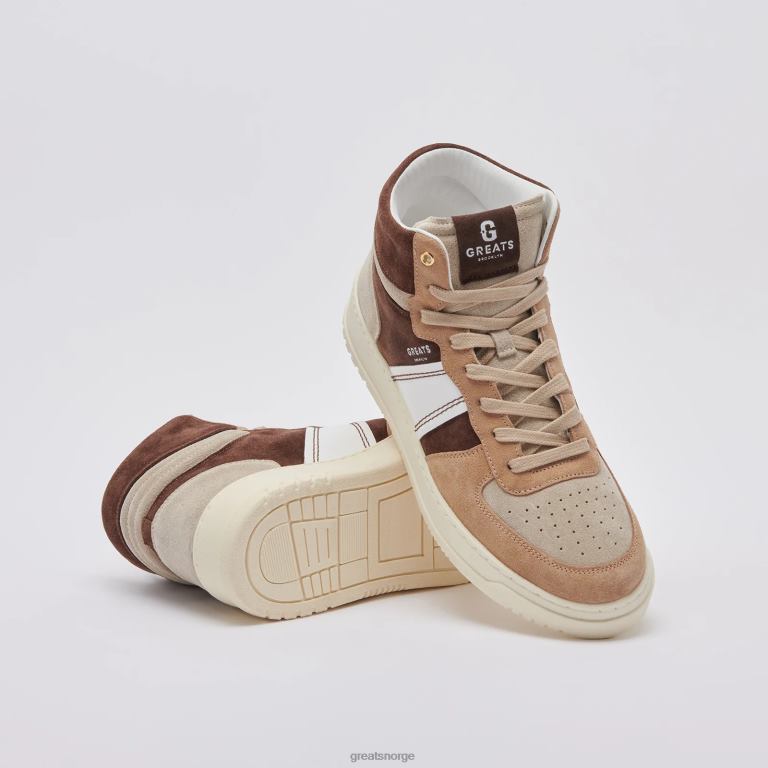 brun GREATS den st james høy sko X4240114