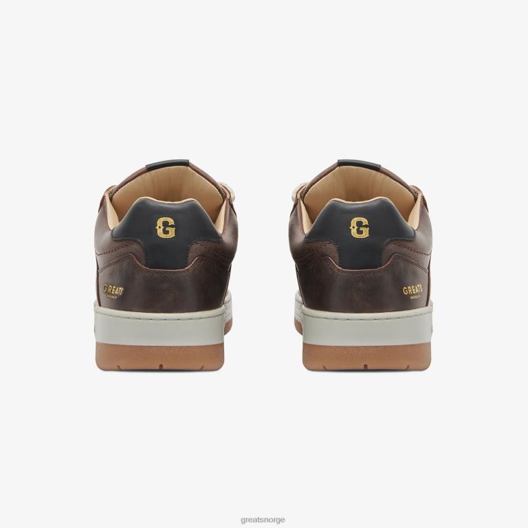 brun GREATS the cooper low skate sko X424030