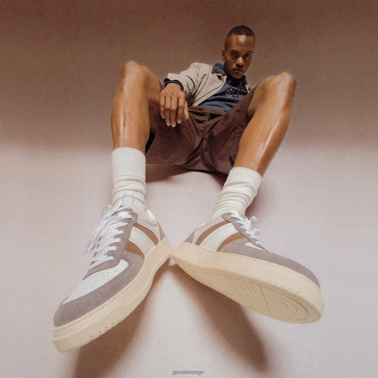 brungrå GREATS den st james lav sko X424056