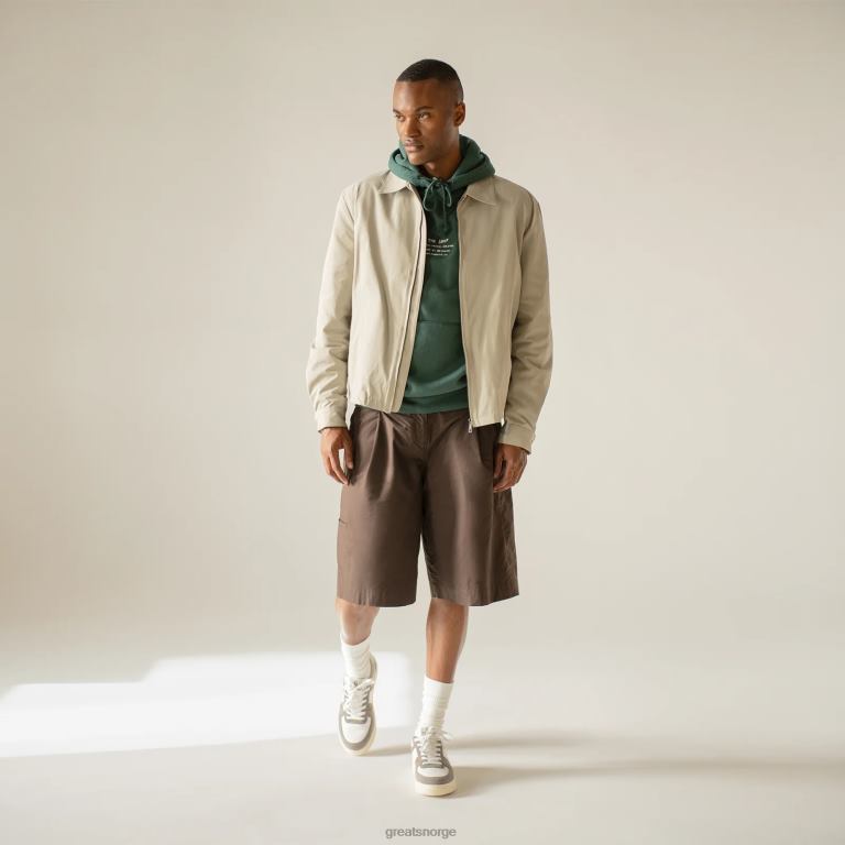 brungrå GREATS den st james lav sko X424056