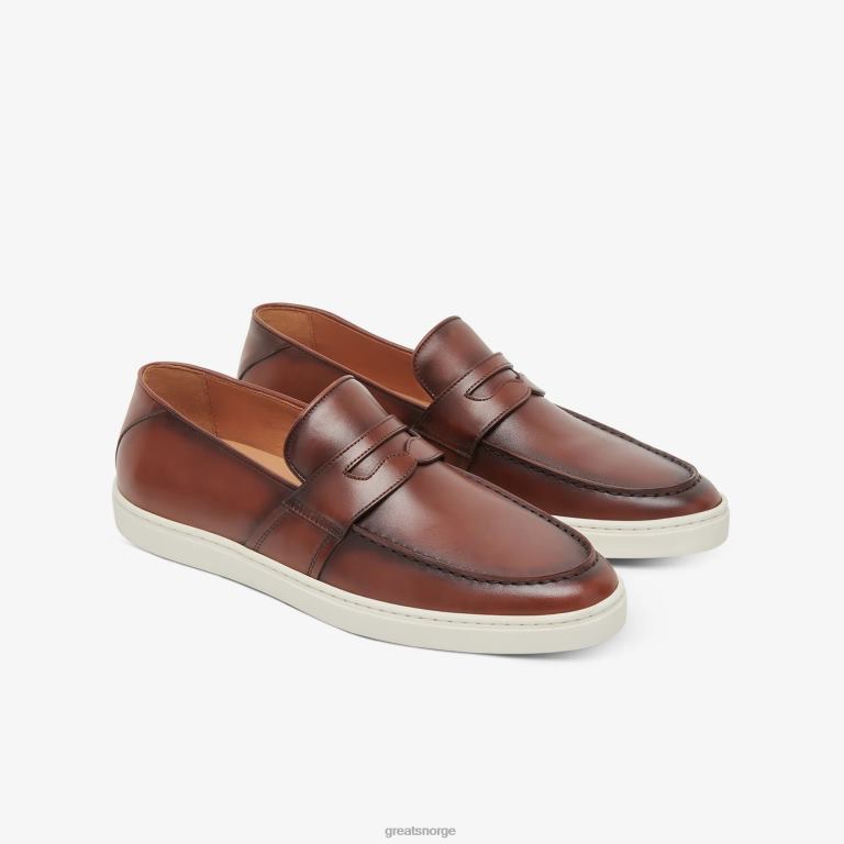 cuoio GREATS paros penny loafer sko X424073