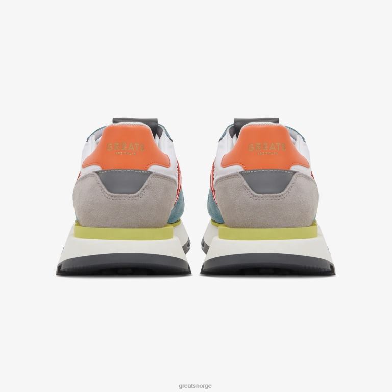 hvit blå GREATS greenpoint-løperen sko X4240138