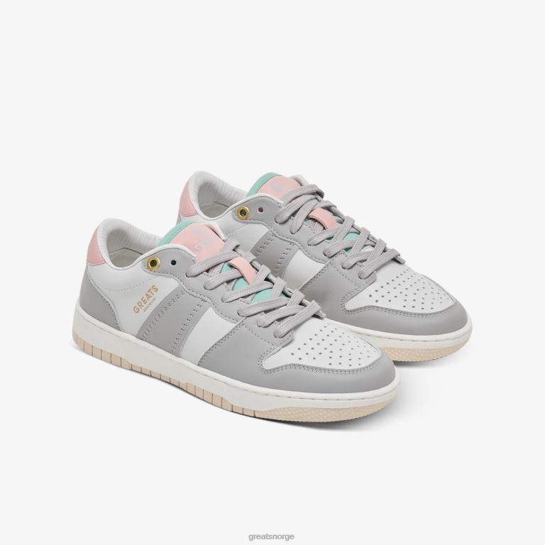 hvit grå GREATS jmz-domstolen sko X4240148