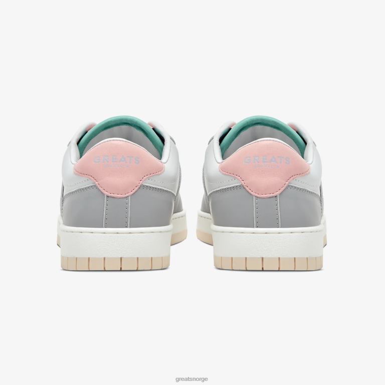 hvit grå GREATS jmz-domstolen sko X4240148