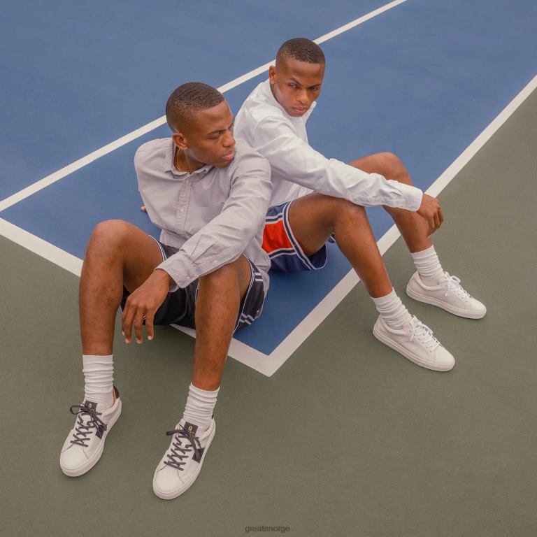 hvit svart GREATS royale 20 sko X424017