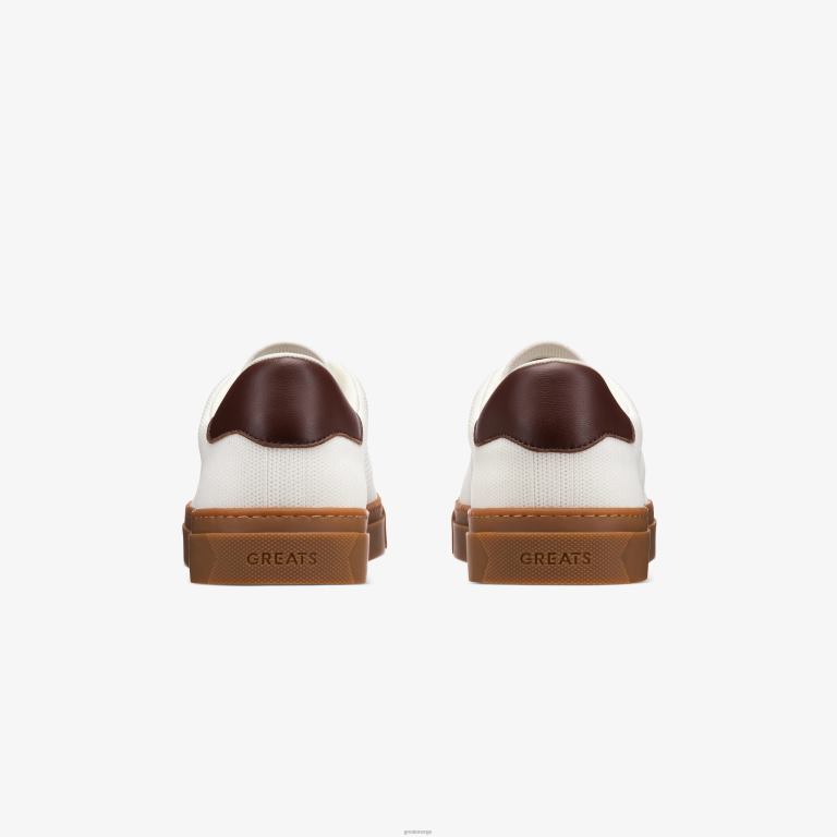 hvit tannkjøtt GREATS kongestrikken sko X424055