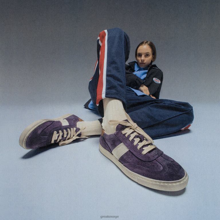 lilla multi GREATS charlie fortvilet sko X4240142