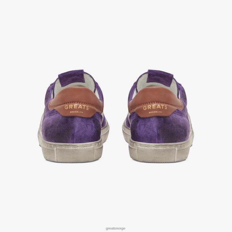 lilla multi GREATS charlie fortvilet sko X4240142