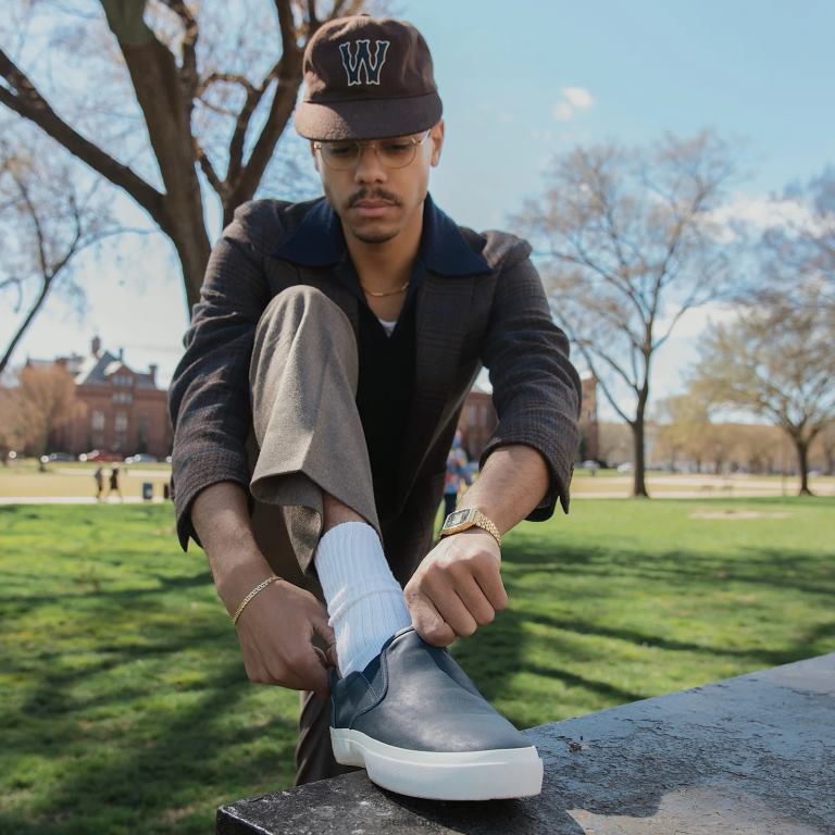 marinen GREATS wooster-skinnet sko X424074