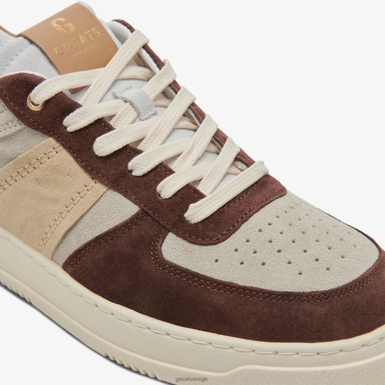 mokka GREATS den st james lav sko X424040