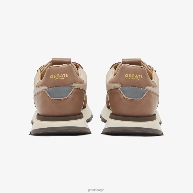 mokka GREATS greenpoint-løperen sko X424043