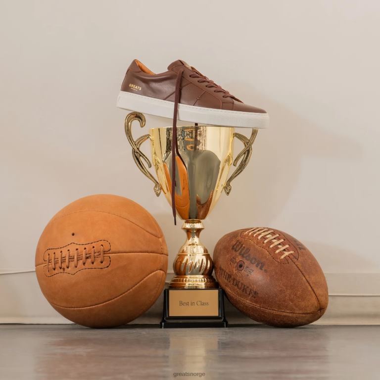 mørkebrun GREATS royale 20 sko X42409