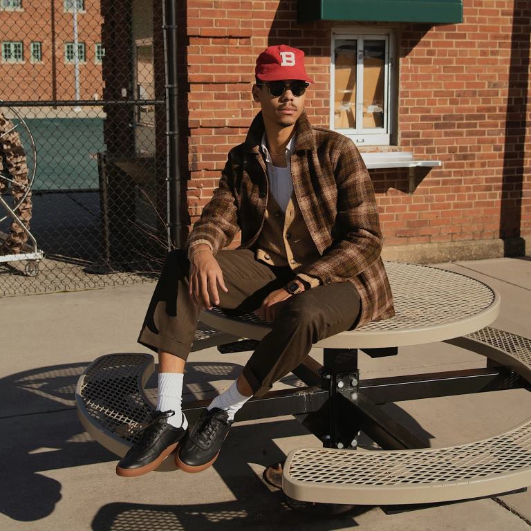 nero GREATS charlie sko X424048