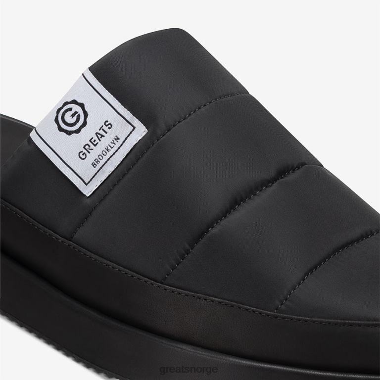 nero GREATS fosteret sko X424078