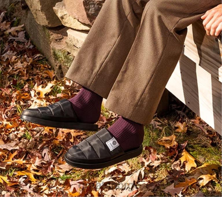 nero GREATS fosteret sko X424078