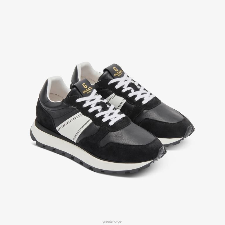 nero GREATS greenpoint-løperen sko X424046