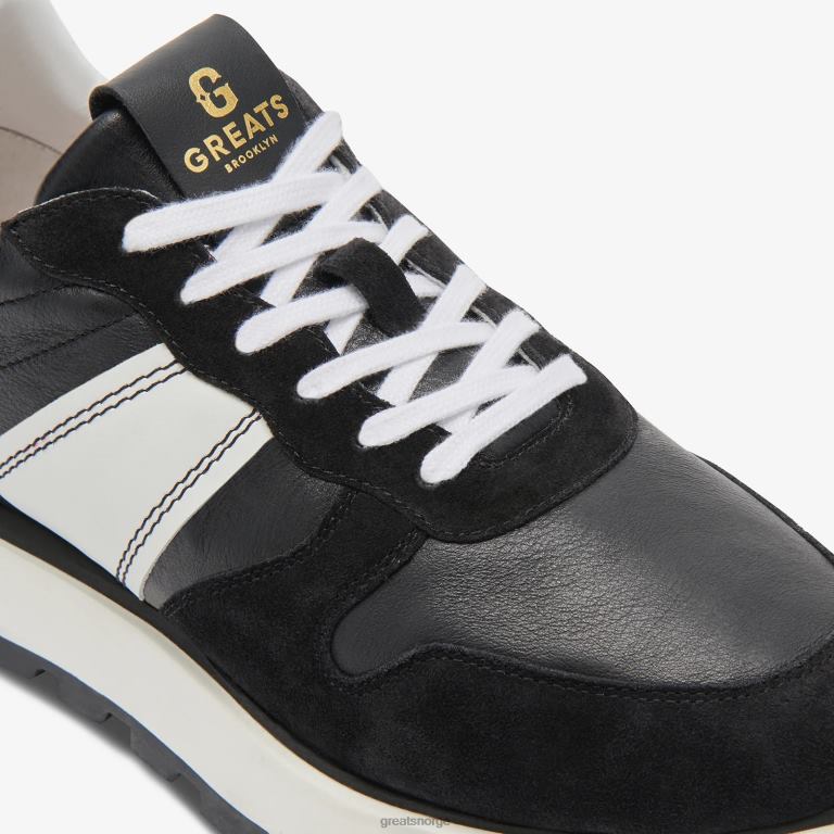 nero GREATS greenpoint-løperen sko X424046