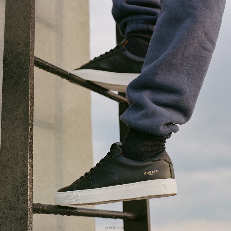 nero GREATS royale 20 sko X424013