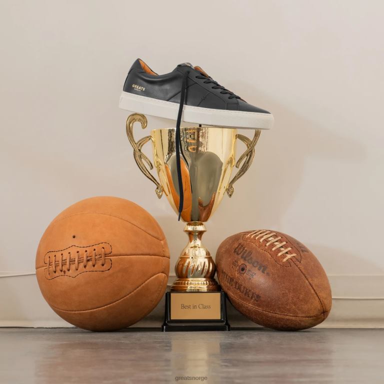 nero GREATS royale 20 sko X424013