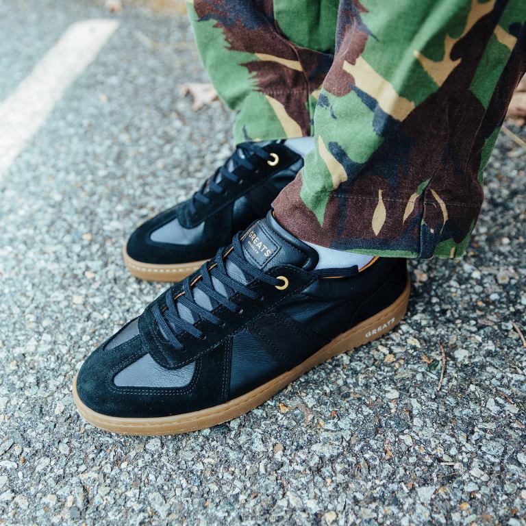 nerogummi GREATS gat joggeskoen sko X424036