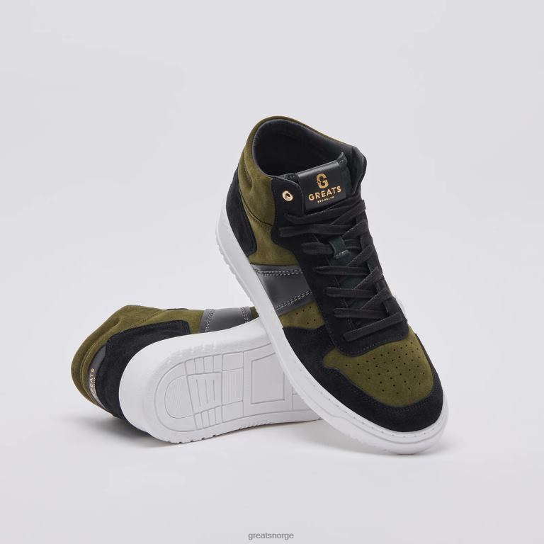 oliven GREATS den st james mid sko X4240116