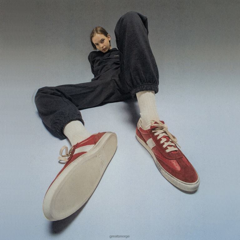 rød GREATS charlie fortvilet sko X4240143