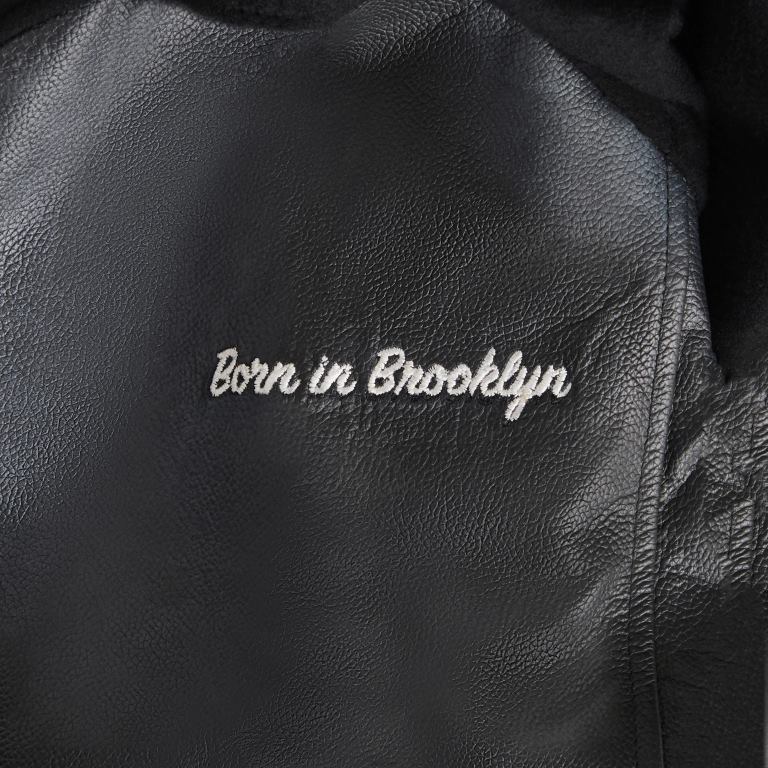 svart GREATS universitetsbomberen klær X424098