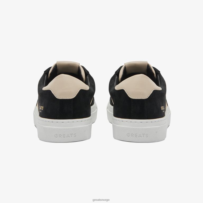 svart hvit GREATS royale 20 sko X424024