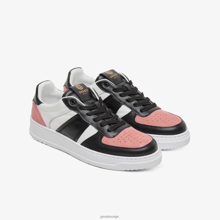 svart rosa GREATS den st james lav sko X424039