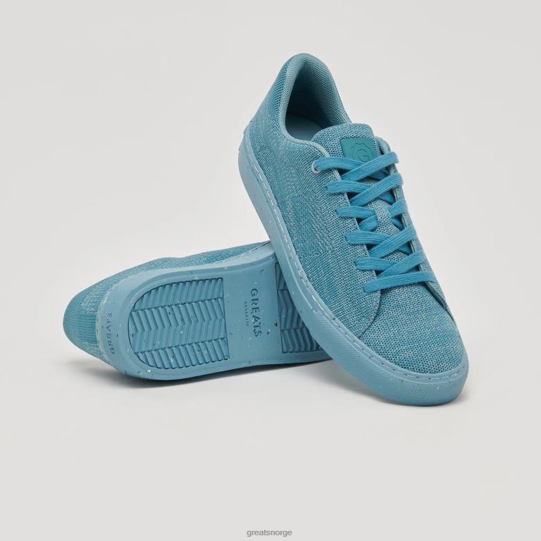 toneblått GREATS kongestrikken sko X424054