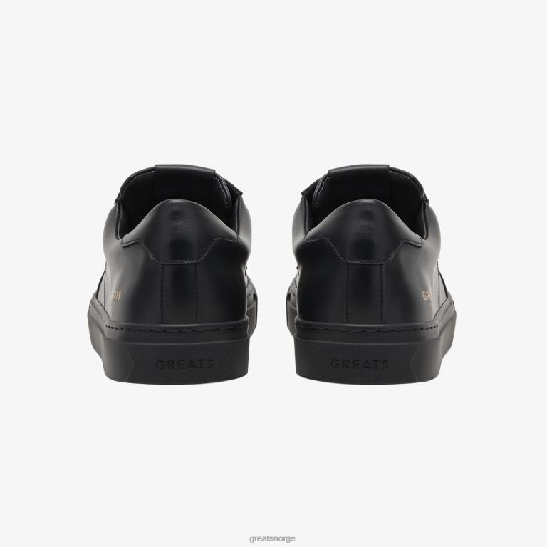 trippel svart GREATS royale 20 sko X424016